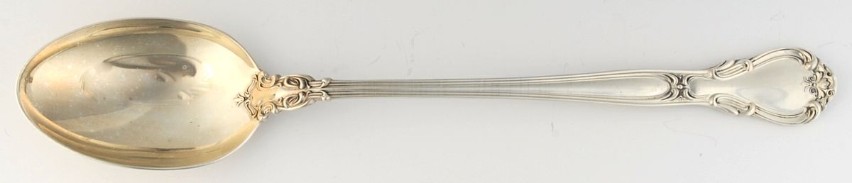 Chantilly (Sterling, 1950, "Gorham", No Monograms) Anniversary Solid Gravy Serving Spoon by Gorham Silver-1