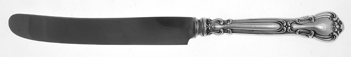 Chantilly (Sterling, 1950, "Gorham", No Monograms) New French Hollow Knife with Bolster by Gorham Silver-1