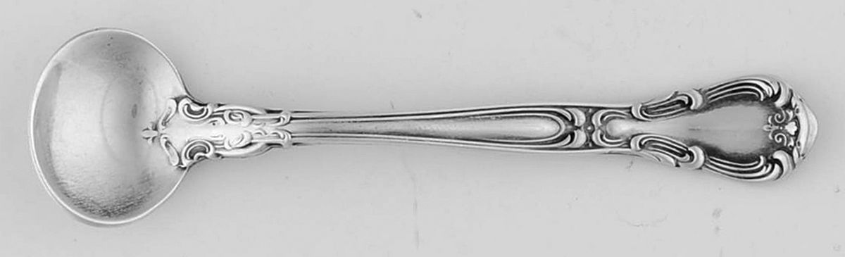 Chantilly (Sterling, 1950, "Gorham", No Monograms) Master Salt Spoon by Gorham Silver-1