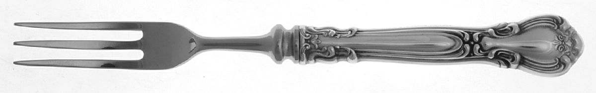 Chantilly (Sterling, 1950, "Gorham", No Monograms) Individual Fruit Fork with Stainless Tines by Gorham Silver-1