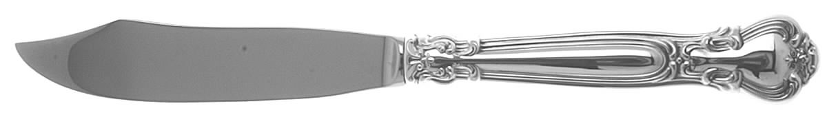 Chantilly (Sterling, 1950, "Gorham", No Monograms) Individual Fish Knife with Stainless Blade by Gorham Silver-1