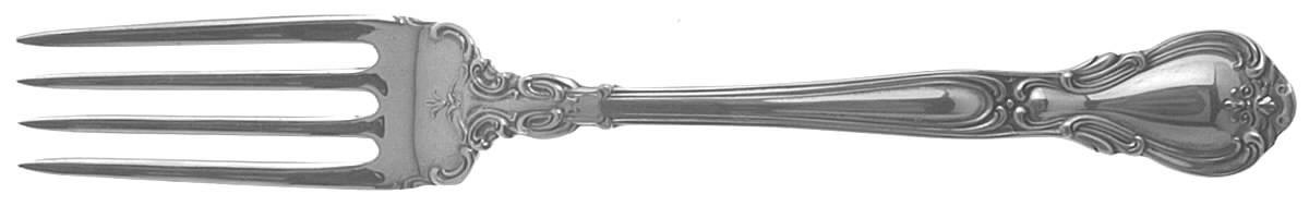 Chantilly (Sterling, 1950, "Gorham", No Monograms) Youth Fork by Gorham Silver-1