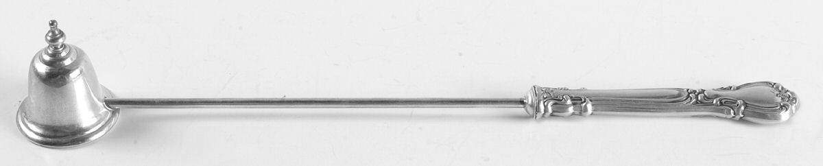 Chantilly (Sterling, 1950, "Gorham", No Monograms) Candle Snuffer with Sterling Implement by Gorham Silver-1