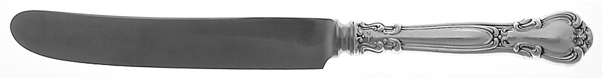 Chantilly (Sterling, 1950, "Gorham", No Monograms) Old French Hollow Knife with Bolster by Gorham Silver-1