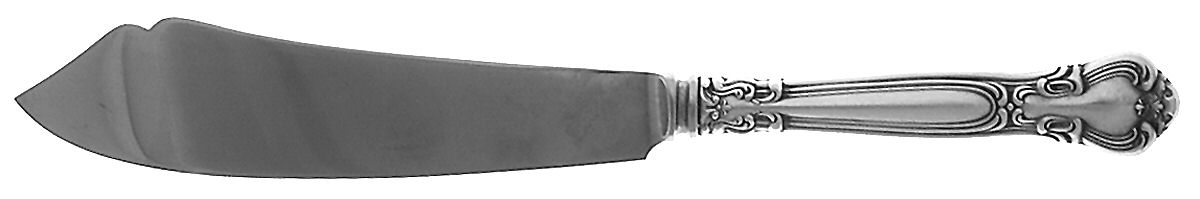 Chantilly (Sterling, 1950, "Gorham", No Monograms) Cake Slicer with Stainless Blade by Gorham Silver-1