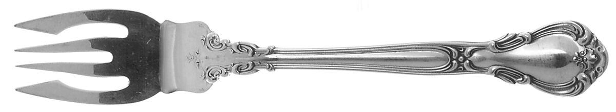 Chantilly (Sterling, 1950, "Gorham", No Monograms) Individual Solid Fish Fork by Gorham Silver-1