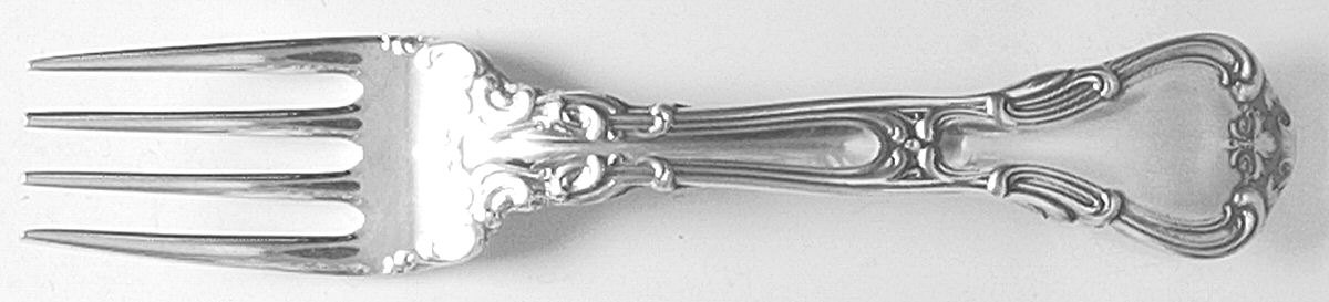Chantilly (Sterling, 1950, "Gorham", No Monograms) Baby Fork by Gorham Silver-1
