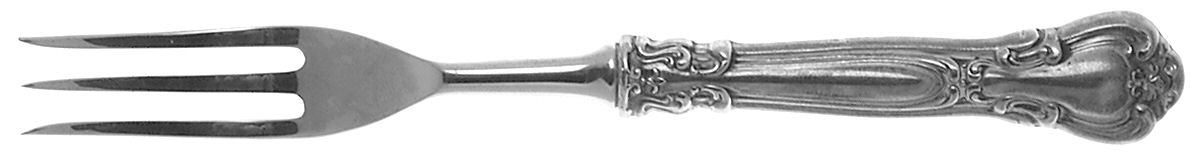 Chantilly (Sterling, 1950, "Gorham", No Monograms) Individual Fruit Fork with Stainless Tines by Gorham Silver-1