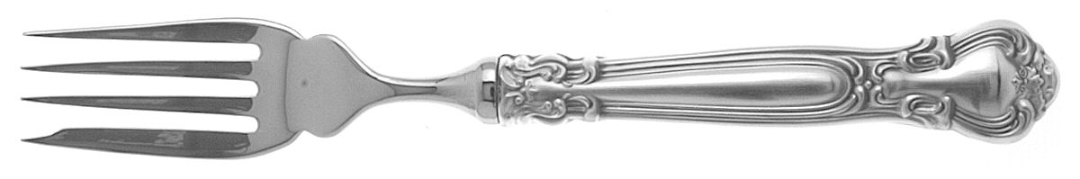 Chantilly (Sterling, 1950, "Gorham", No Monograms) Individual Hollow Fish Fork, Stainless Tines by Gorham Silver-1