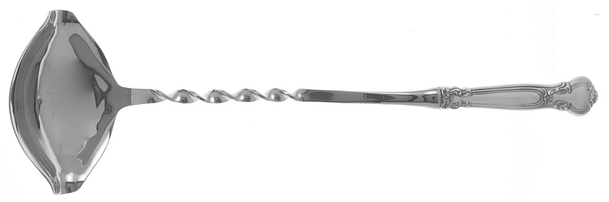 Chantilly (Sterling, 1950, "Gorham", No Monograms) Punch Ladle with Stainless Bowl by Gorham Silver-1