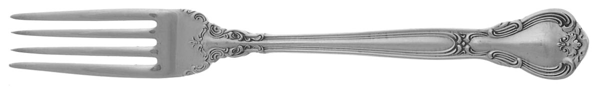 Chantilly (Sterling, 1950, "Gorham", No Monograms) Place Size Fork by Gorham Silver-1