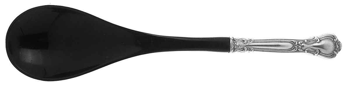 Chantilly (Sterling, 1950, "Gorham", No Monograms) Salad Serving Spoon with Plastic Bowl by Gorham Silver-1