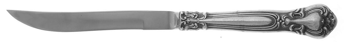 Chantilly (Sterling, 1950, "Gorham", No Monograms) Individual Steak Knife w/Bevel Blade by Gorham Silver-1
