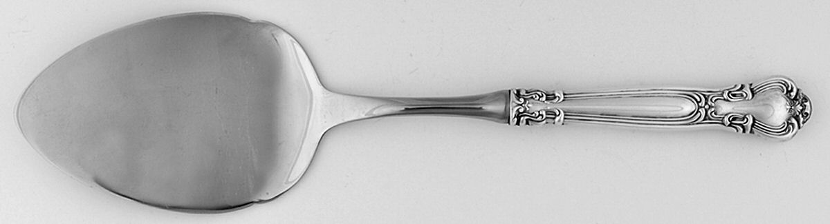 Chantilly (Sterling, 1950, "Gorham", No Monograms) Server-Pastry/Stainless Blade by Gorham Silver-1
