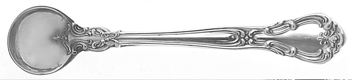 Chantilly (Sterling, 1950, "Gorham", No Monograms) Individual Salt Spoon by Gorham Silver-1