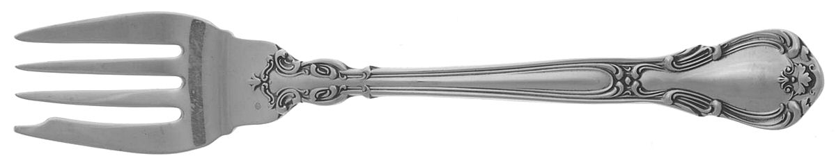 Chantilly (Sterling, 1950, "Gorham", No Monograms) Individual Salad Fork by Gorham Silver-1