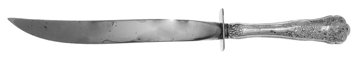 Buttercup (Sterling, "Gorham") Small Steak Carving Knife with Stainless Blade by Gorham Silver-1