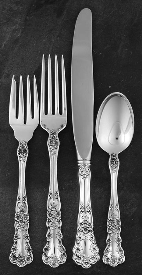 Buttercup (Sterling, "Gorham") 4 Piece Place Size Setting by Gorham Silver-1