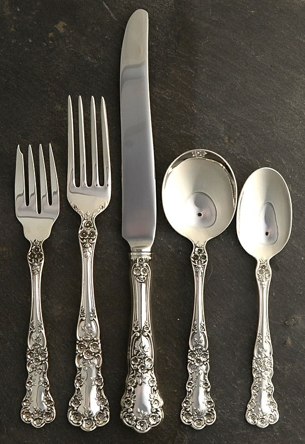 Buttercup (Sterling, "Gorham") 5 Piece Dinner Size Setting by Gorham Silver-1