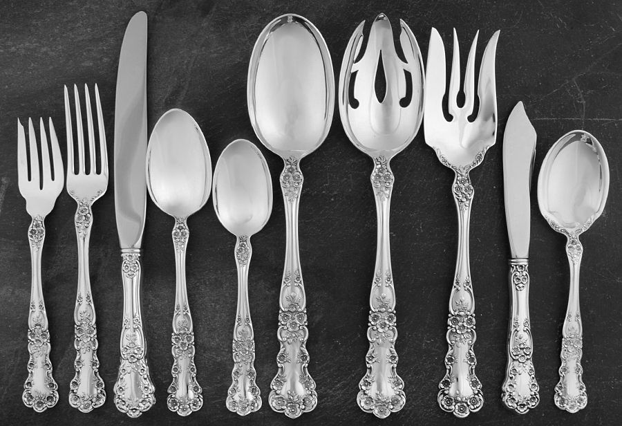 Buttercup (Sterling, "Gorham") 45 Piece Place Size Starter Set by Gorham Silver-1