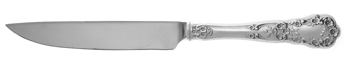 Buttercup (Sterling, "Gorham") Steak Knife Individual Hollow, No Serrate HC by Gorham Silver-1