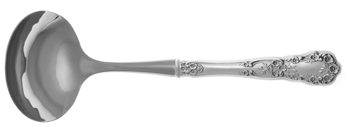 Buttercup (Sterling, "Gorham") Gravy Ladle with No Spout Stainless Bowl HC by Gorham Silver-1