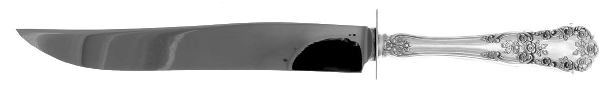 Buttercup (Sterling, "Gorham") Small Carving Knife W/Sterling Guard by Gorham Silver-1