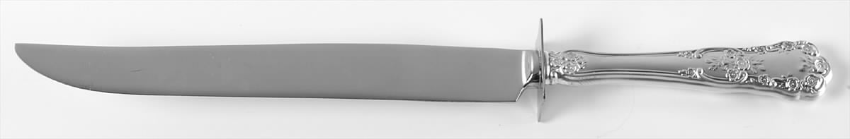 Buttercup (Sterling, "Gorham") Large Stainless Blade Roast Carving Knife by Gorham Silver-1