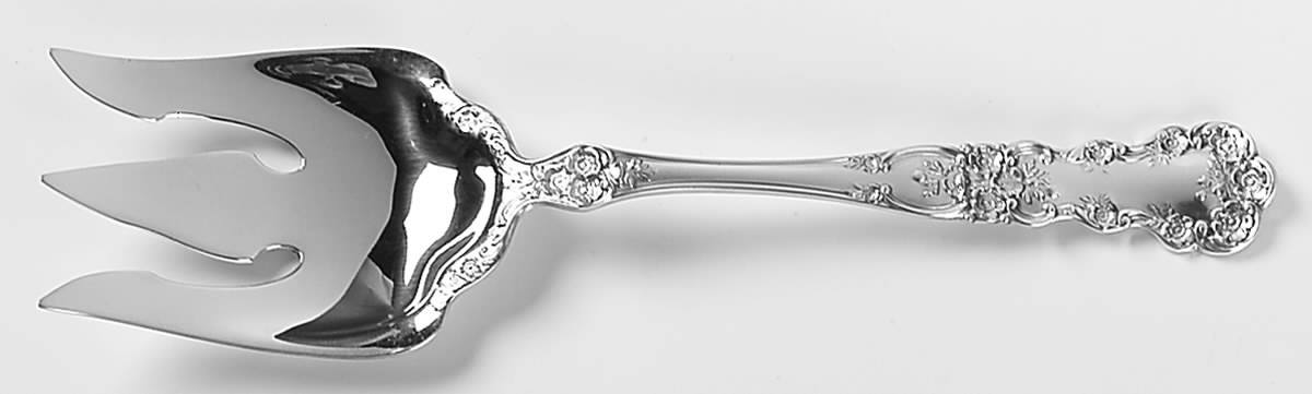 Buttercup (Sterling, "Gorham") Solid Salad Serving Fork by Gorham Silver-1