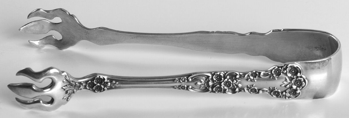 Buttercup (Sterling, "Gorham") Sugar Tongs by Gorham Silver-1