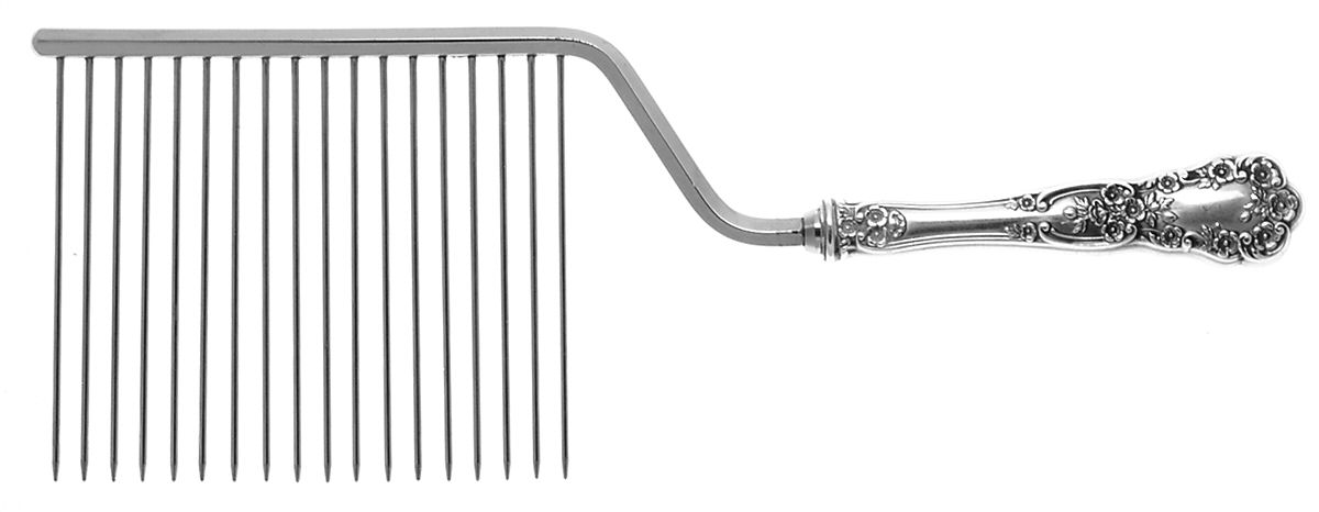 Buttercup (Sterling, "Gorham") Cake Breaker with Silverplate Prongs by Gorham Silver-1