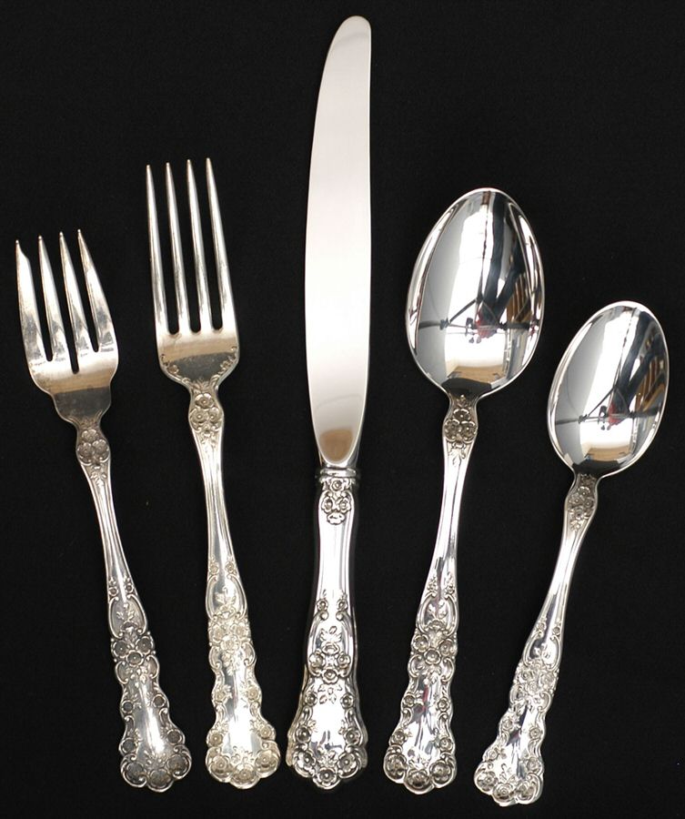 Buttercup (Sterling, "Gorham") 5 Piece Place Size Setting by Gorham Silver-1