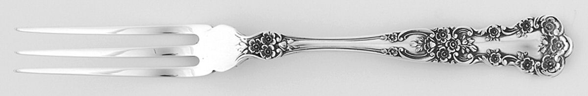 Buttercup (Sterling, "Gorham") Strawberry Fork by Gorham Silver-1