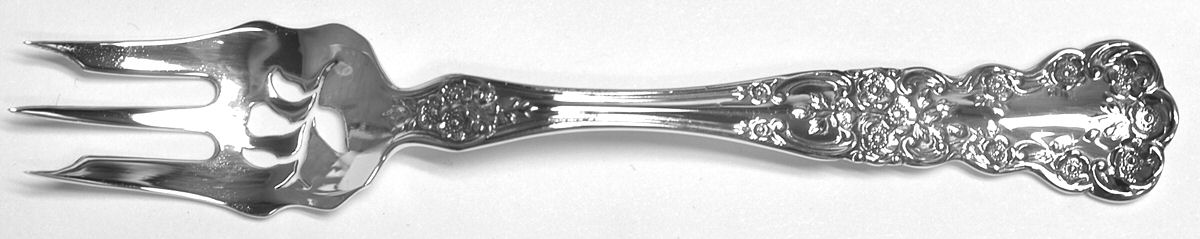 Buttercup (Sterling, "Gorham") Pickle Fork Pierced with Short Handle HC by Gorham Silver-1