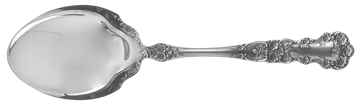 Buttercup (Sterling, "Gorham") Solid Salad Serving Spoon by Gorham Silver-1