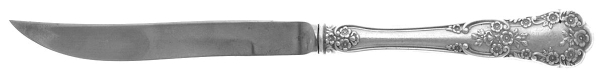Buttercup (Sterling, "Gorham") Individual Steak Knife w/Bevel Blade by Gorham Silver-1
