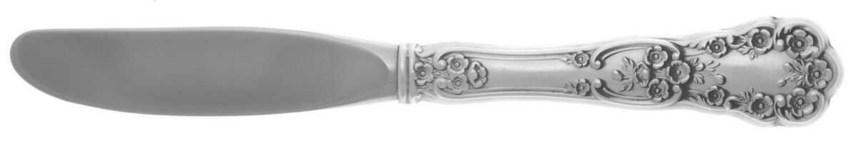 Buttercup (Sterling, "Gorham") Modern Hollow Butter Spreader (Stainless) by Gorham Silver-1