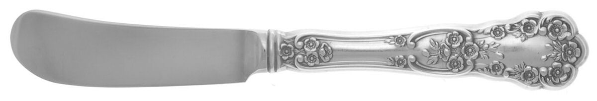 Buttercup (Sterling, "Gorham") Butter Spreader Hollow Hdl-Paddle/Stainless Blade by Gorham Silver-1