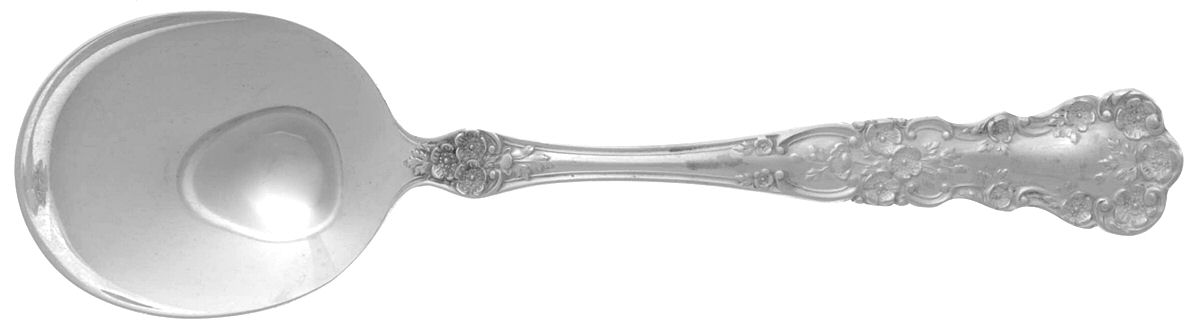 Buttercup (Sterling, "Gorham") Round Bowl Soup Spoon (Cream Soup) by Gorham Silver-1