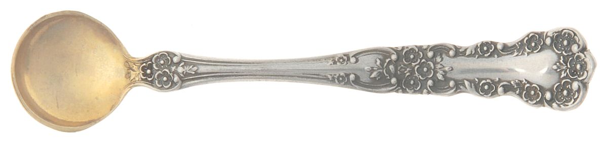Buttercup (Sterling, "Gorham") Individual Salt Spoon by Gorham Silver-1