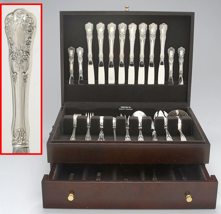 Buttercup (Sterling, "Gorham") 62 Piece Set by Gorham Silver-1