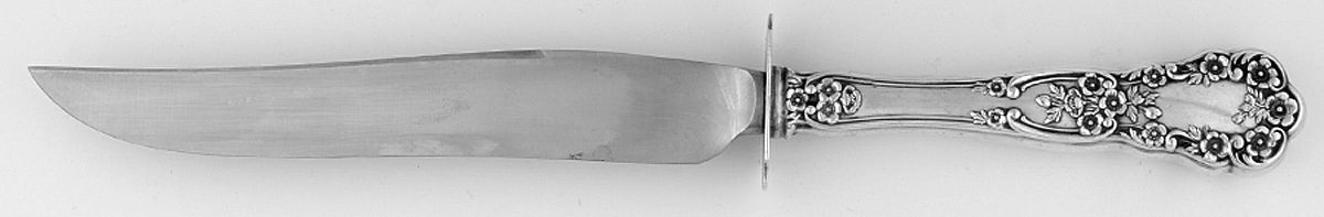 Buttercup (Sterling, "Gorham") Small Carving Knife W/Sterling Guard by Gorham Silver-1