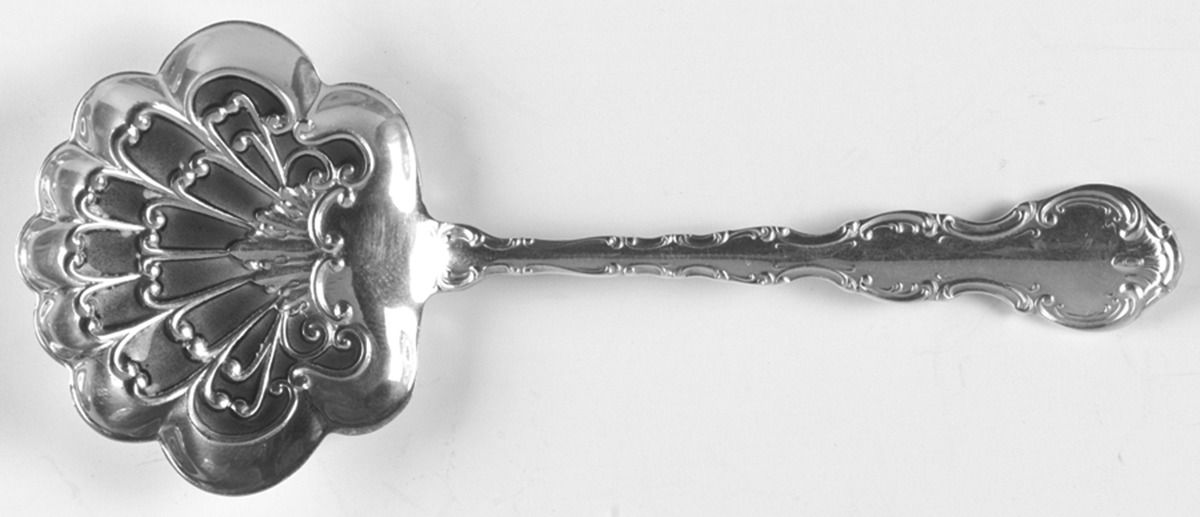 Strasbourg (Sterling, "Gorham", 1897) Solid Bon Bon Spoon by Gorham Silver-1