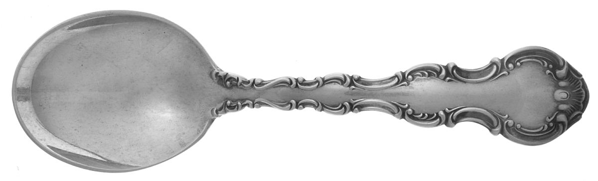 Strasbourg (Sterling, "Gorham", 1897) Straight Handle Baby Spoon by Gorham Silver-1