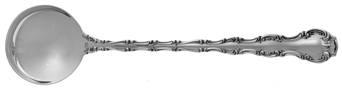 Strasbourg (Sterling, "Gorham", 1897) Large Chocolate Spoon by Gorham Silver-1