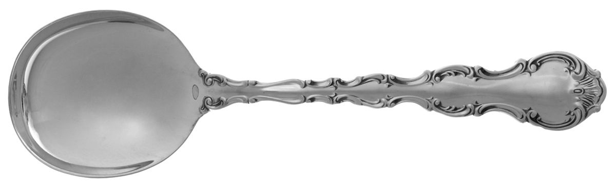 Strasbourg (Sterling, "Gorham", 1897) Round Bowl Soup Spoon (Gumbo) by Gorham Silver-1