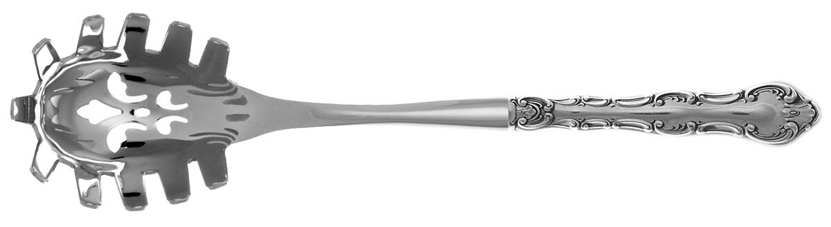 Strasbourg (Sterling, "Gorham", 1897) Pasta Server with Stainless Bowl HC by Gorham Silver-1