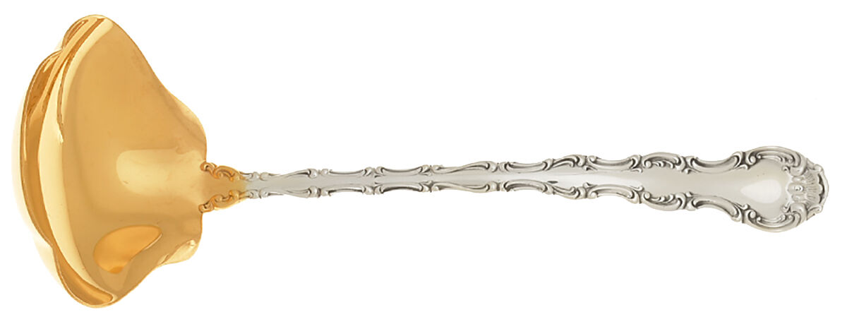 Strasbourg (Sterling, "Gorham", 1897) Solid Piece Cream Ladle by Gorham Silver-1