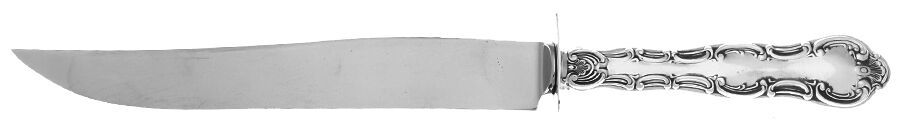 Strasbourg (Sterling, "Gorham", 1897) Small Carving Knife Stainless Blade W/Sterling Gua by Gorham Silver-1
