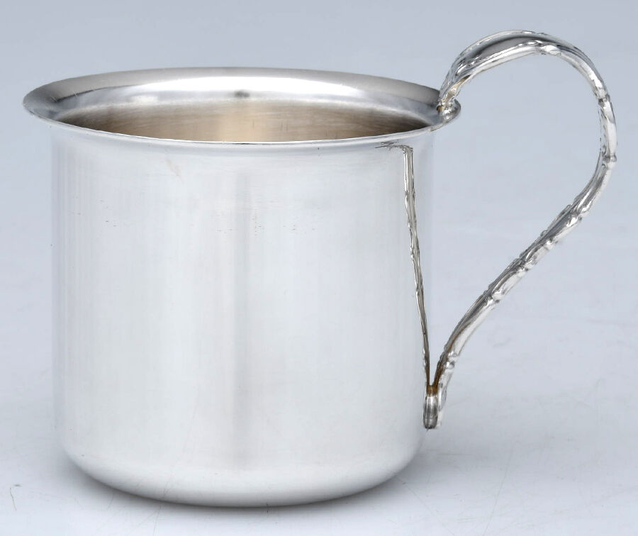 Strasbourg (Sterling, "Gorham", 1897) Baby Cup with Plated Cup and Sterling Handle HC by Gorham Silver-1